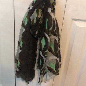 Print DVF scarf